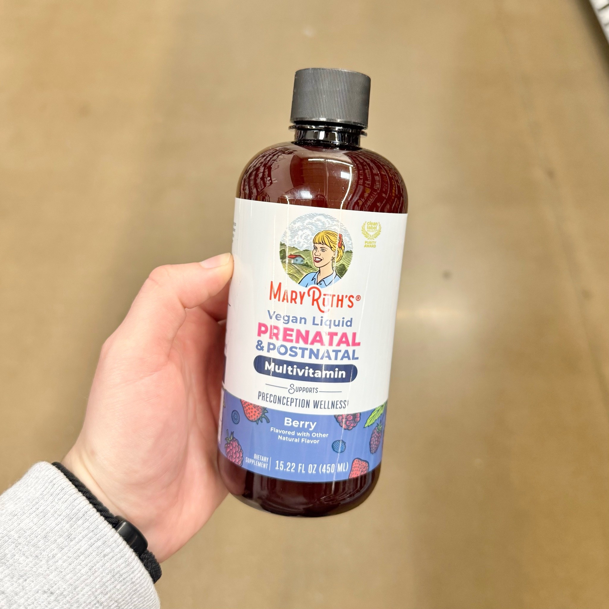 MaryRuth Organics Prenatal & Postnatal Multivitamin Liquid, Berry

Available in store & online at @Walmart or use code: SARAHNICOLE on the @maryruthorganic website for 20% off your order.

#LTKmomlife #LTKBaby #LTKBump
