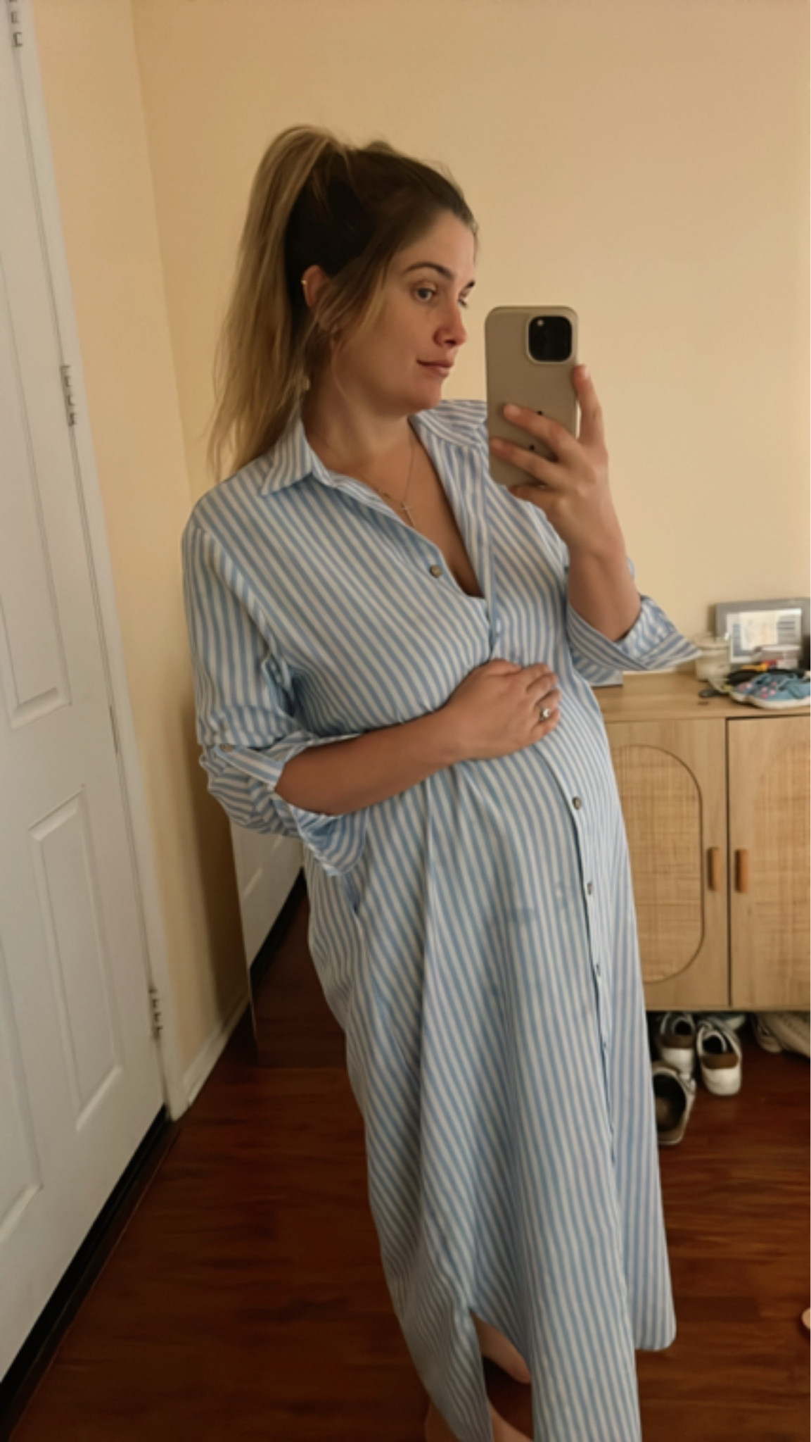 Literally the best go to everyday dress for the growing bump! 

#LTKBump #LTKFindsUnder100 #LTKBaby