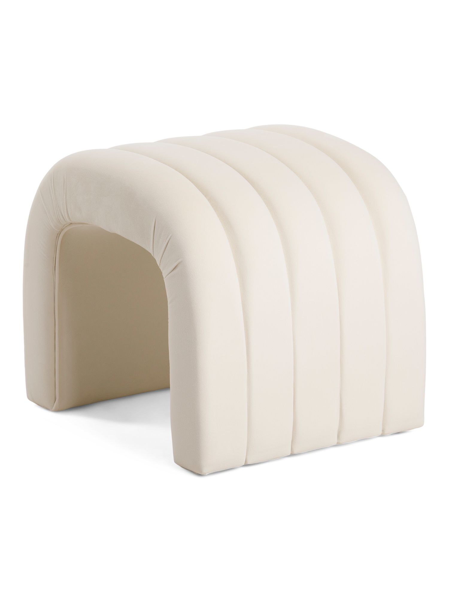 Velvet Tboz Ottoman | Furniture & Lighting | Marshalls | Marshalls