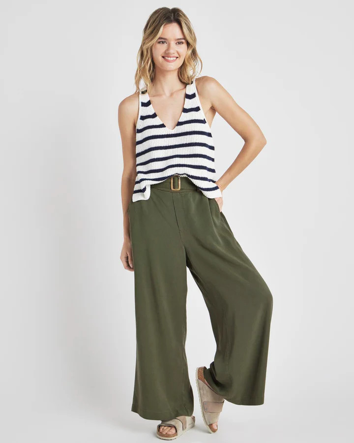 Striped Dierdre Sweater Tank | Splendid