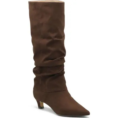 Charles David Access Slouch Pointed Toe Kitten Heel Boot in Java at Nordstrom, Size 6 | Nordstrom