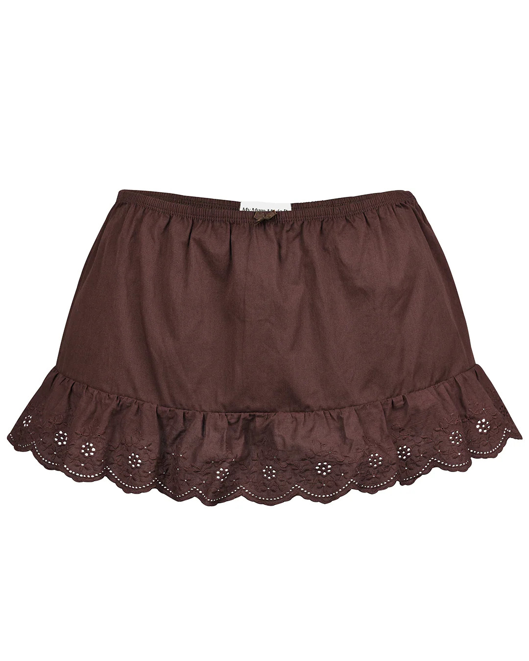 Lace Mini Skirt - Dirt | My Mum Made It