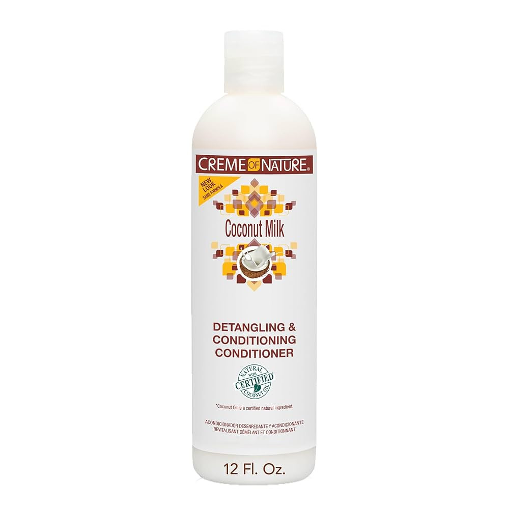 Creme of Nature Conditioner with Coconut Milk, Detangling and Conditioning Formula for Normal Hai... | Amazon (US)
