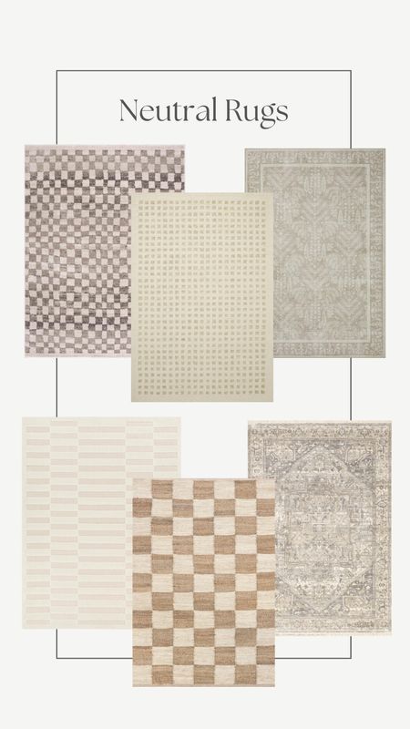 Some neutral rug options perfect for your home 🤎

#livingroomrug #bedroomrug #neutralhome #vintageinspired

#LTKhome