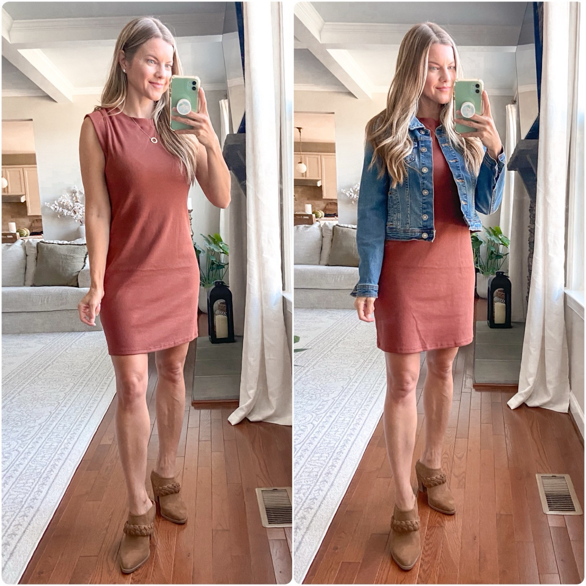 Casual ribbed dress in pretty fall color! Perfect with layers for the #falltransition weather.
#softautumn #autumnpalette #targetstyle

#LTKStyleTip #LTKOver40 #LTKFindsUnder50