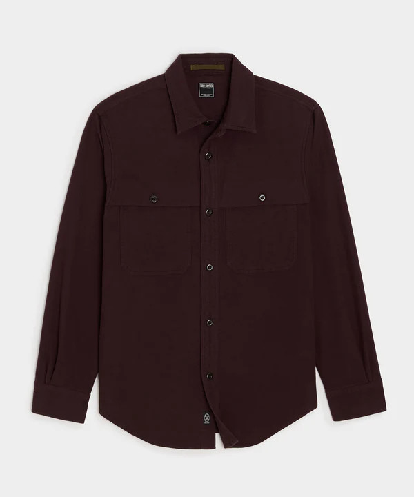 Chamois Cape Shirt | Todd Snyder