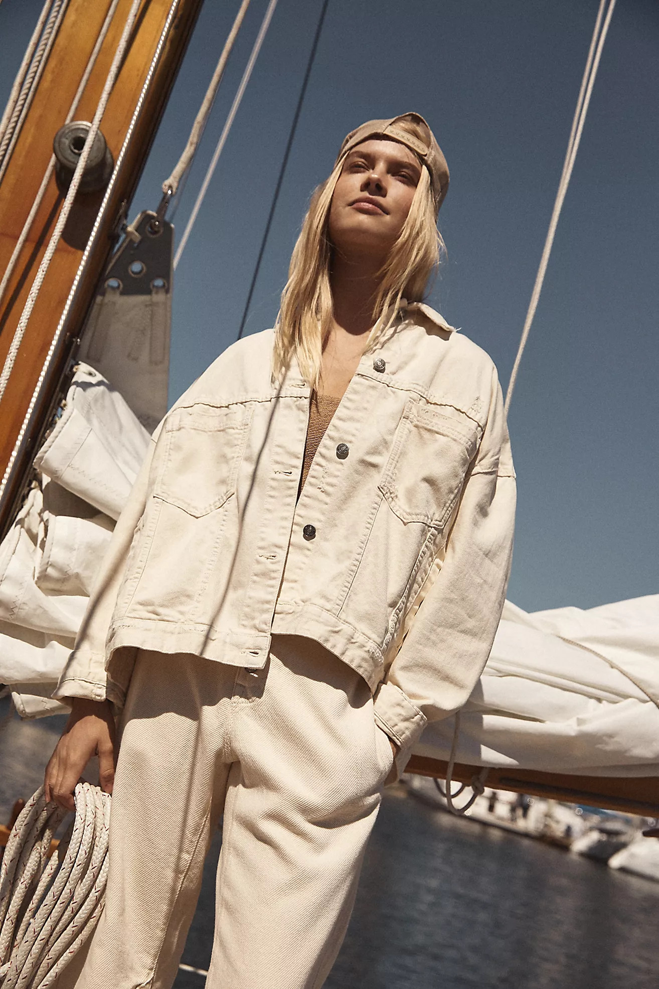 We The Free Opal Swing Denim Jacket | Free People (Global - UK&FR Excluded)