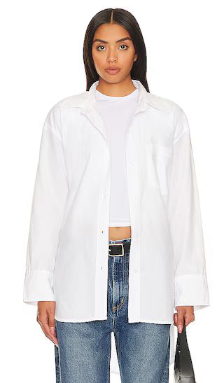 Cocoon Shirt in Optic White | Revolve Clothing (Global)