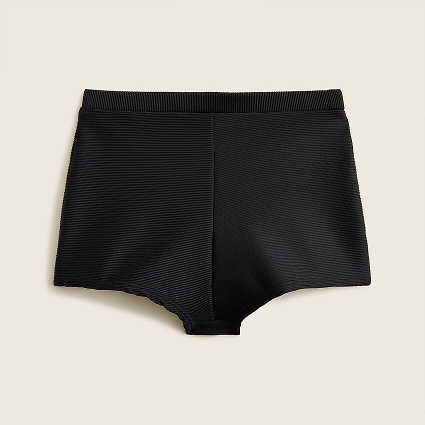 Ribbed mini swim short | J. Crew US