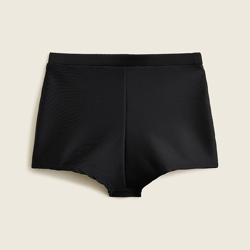 Ribbed mini swim short | J.Crew US