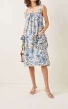 Amusement Ruffled Printed Cotton Shift Dress | Moda Operandi (Global)