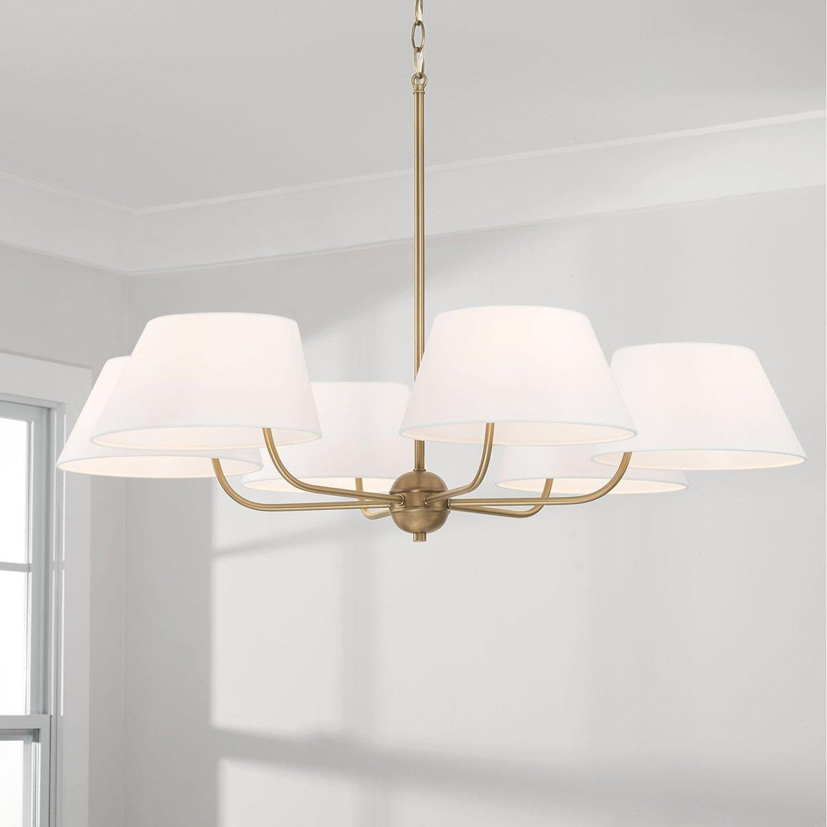 Jardani Chandelier - 6 Light | Shades of Light