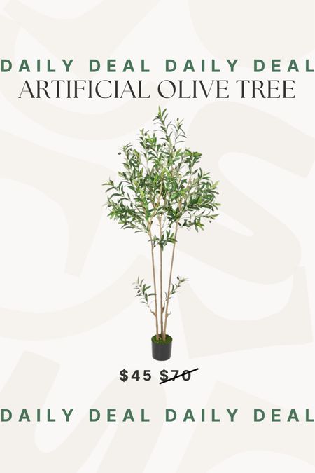 Artificial olive tree is on a great deal at Walmart right now!! 

Walmart home, daily deal, artificial plants, home decor 

#LTKfindsunder50 #LTKhome #LTKsalealert