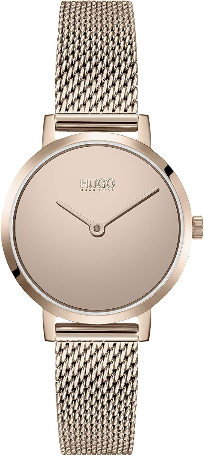 HUGO Women's #Cherish 28mm Quartz Watch | Water Resistant | Premium Timepiece for Stylish Busines... | Amazon (US)