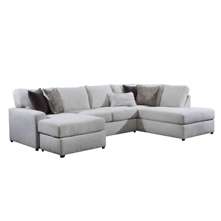 Conley 3 - Piece Upholstered Chaise Sectional | Wayfair North America
