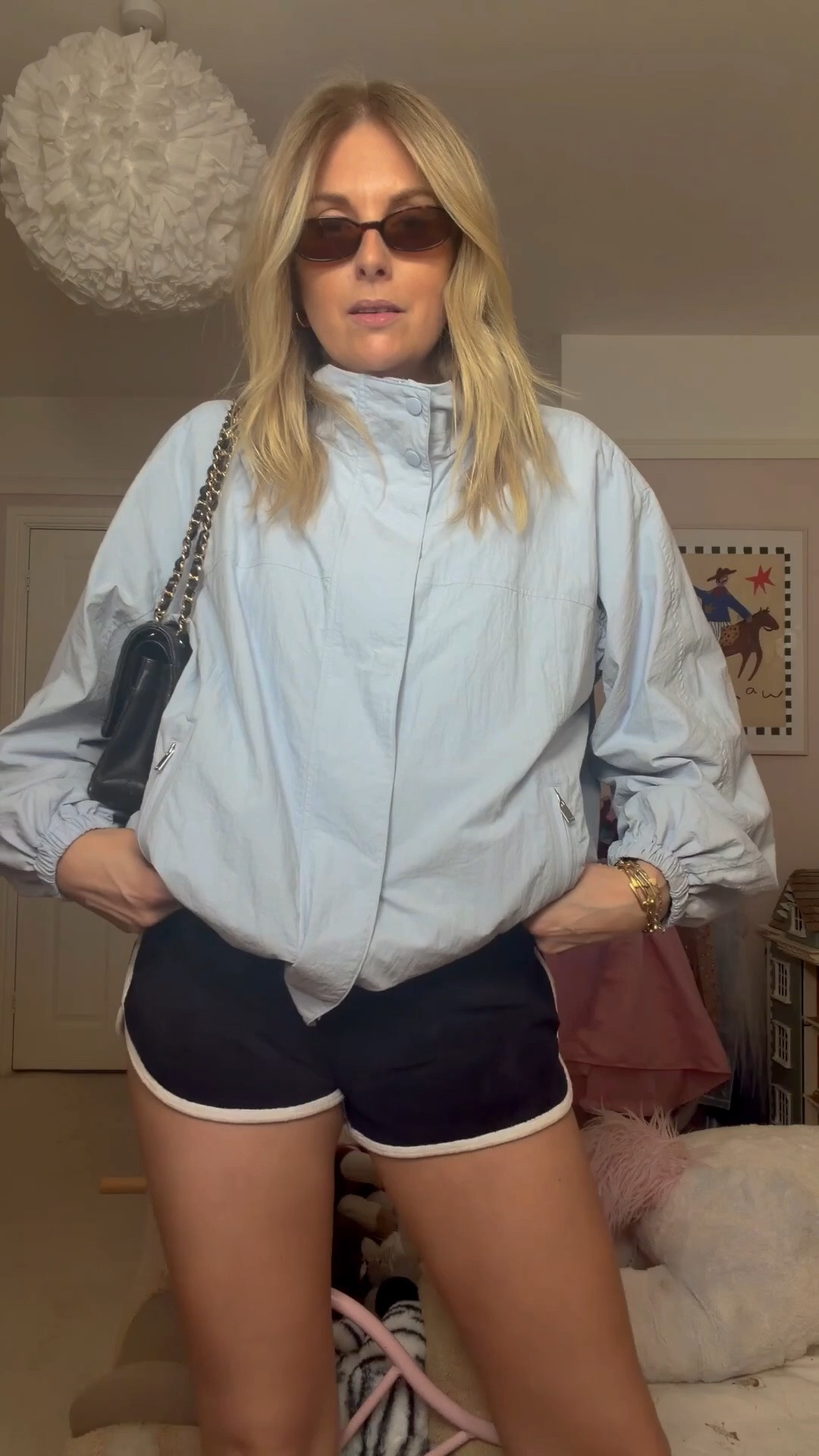The new viral jacket, summer jacket, light jacket, rain jacket, pastel jacket, blue jacket, marks and Spencer’s, towelling shorts , arket shorts

#LTKsummer #LTKuk #LTKstyletip