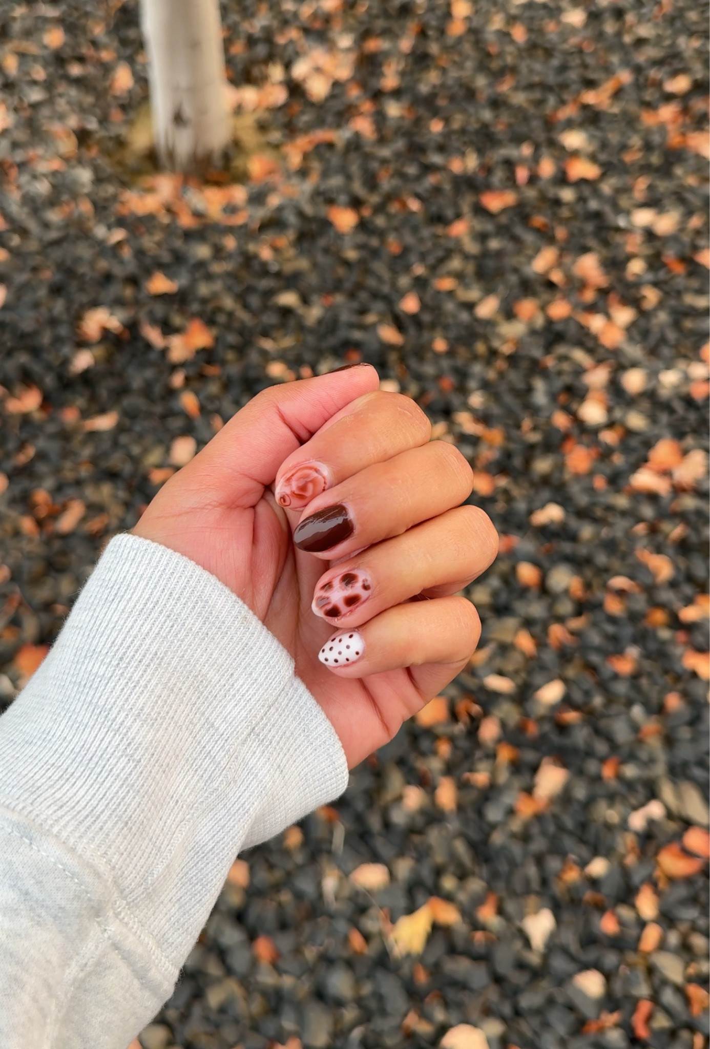 Fall nails 🍂 

Fall nails 
Brown nails 
Fall nail inspo 
Fall style 

#LTKBeauty