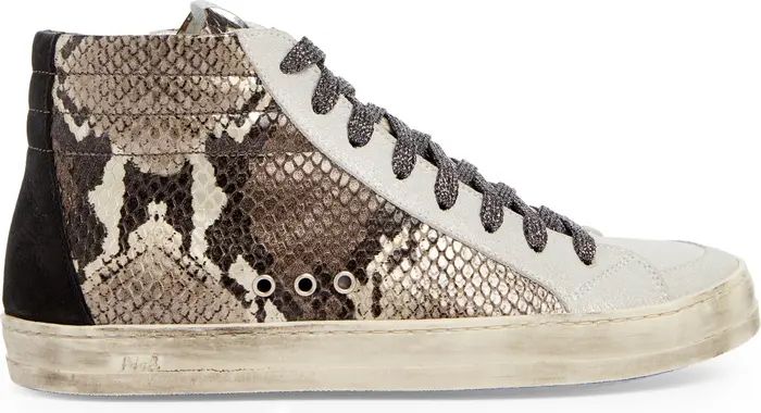 Skate Snakeskin Print High Top Sneaker | Nordstrom Rack