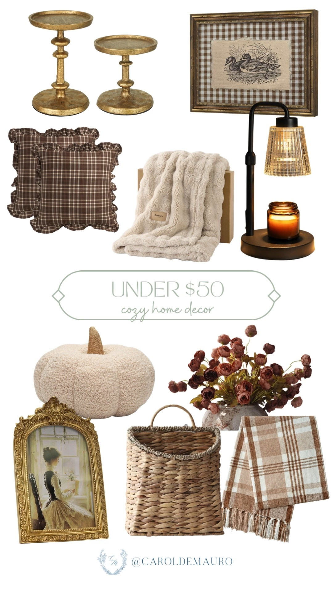 These cozy finds are proof you don't need a big budget for fall refresh! Plaid pillows, a sherpa pumpkin, and the softest throw all under fifty dollars.

cozy fall decor, budget home decor, fall throw blanket, fall accents, affordable decor, autumn home finds, amazon home

#LTKSeasonal #LTKHome