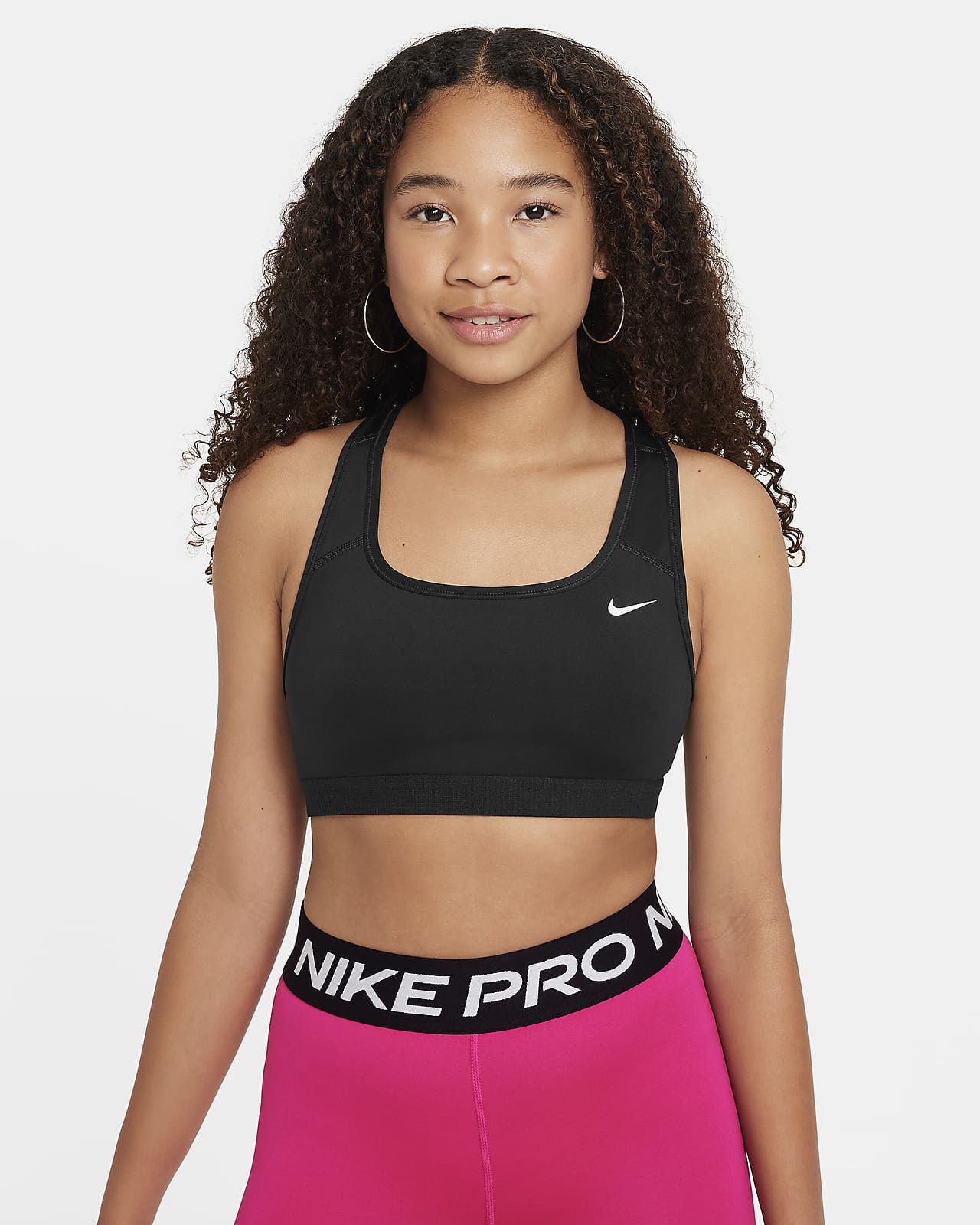 Nike Swoosh Big Kids' (Girls') Sports Bra. Nike.com | Nike (US)