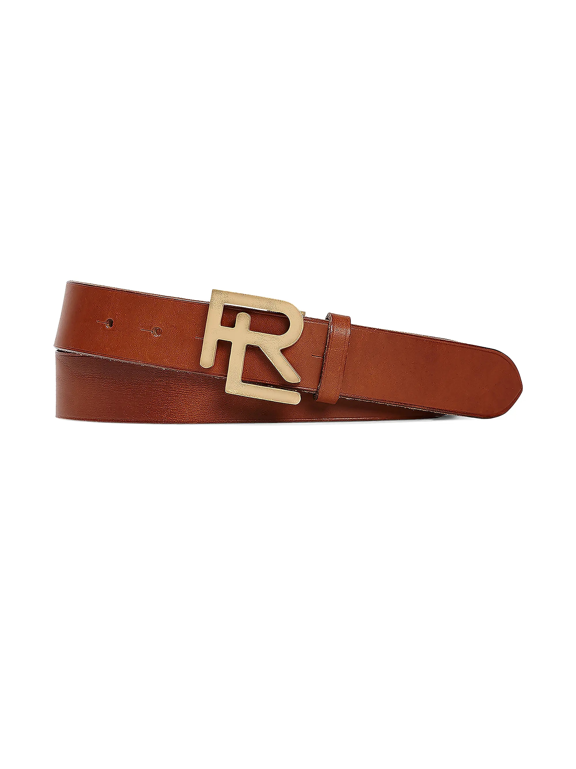 RL Vachetta Leather Belt | Saks Fifth Avenue