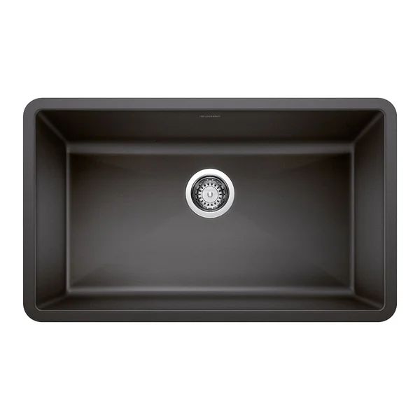 Precis Silgranit 32" L x 19" W Undermount Kitchen Sink | Wayfair North America