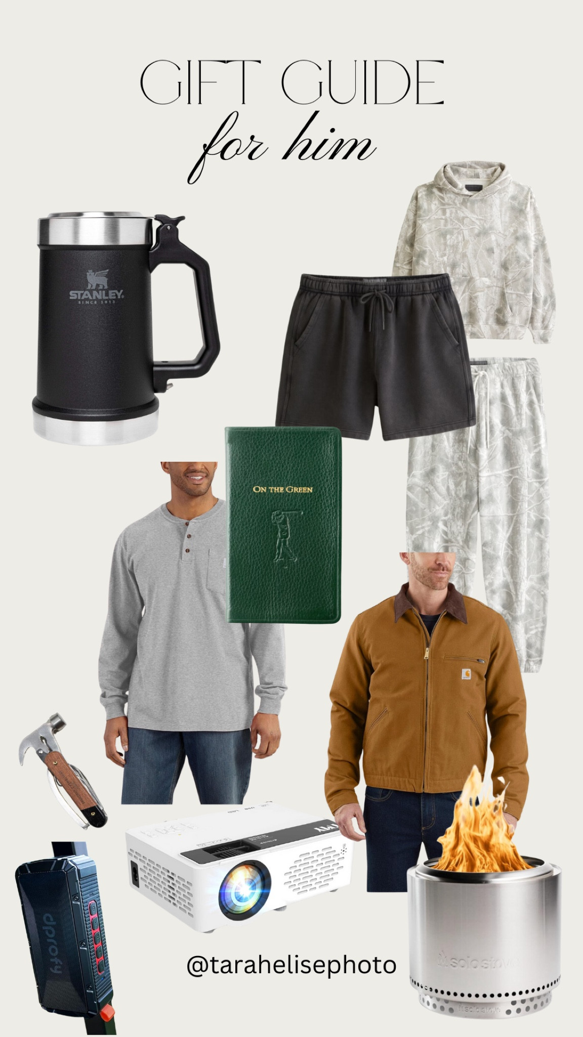 Gift guide for him! What to get the man in your life.

#carhartt #abercrombie #solostove #golf #stanley 

#LTKGiftGuide #LTKCyberWeek #LTKHoliday