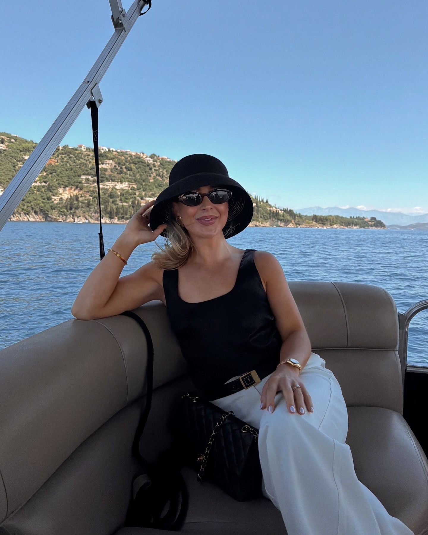 My favourite summer hat, you can save 15% off the outfit with my Karen Millen code KMCHLOE15

#LTKsummer