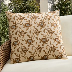 Floral Vine Pillow Cover | West Elm (US)