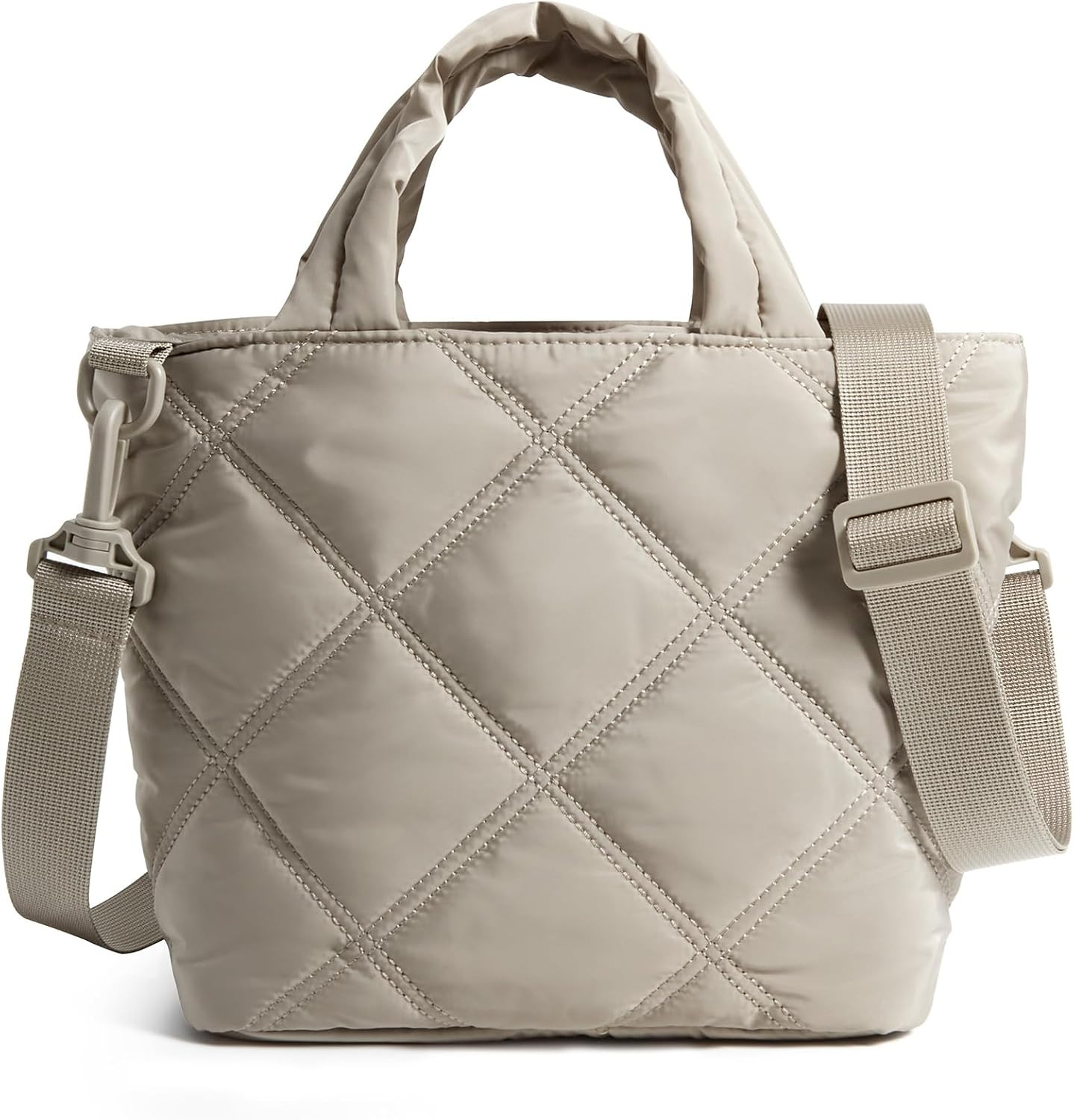BAGSMART Crossbody Bags for Women, Lightweight Purses for Women, Quilted Puffer Tote Handbags for Daily Use,Shop,Travel | Amazon (US)