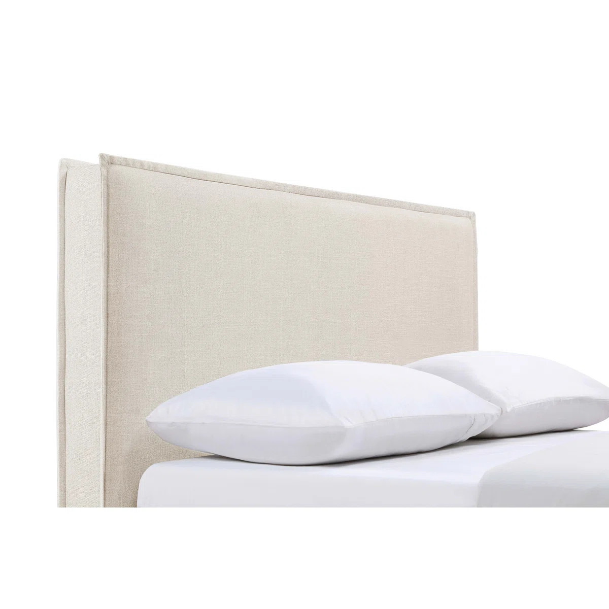 Asmitha Upholstered Queen or Full Panel Headboard Sand | Wayfair North America