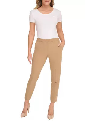 Tommy Hilfiger Women's Flat Front Ankle Pants | Belk