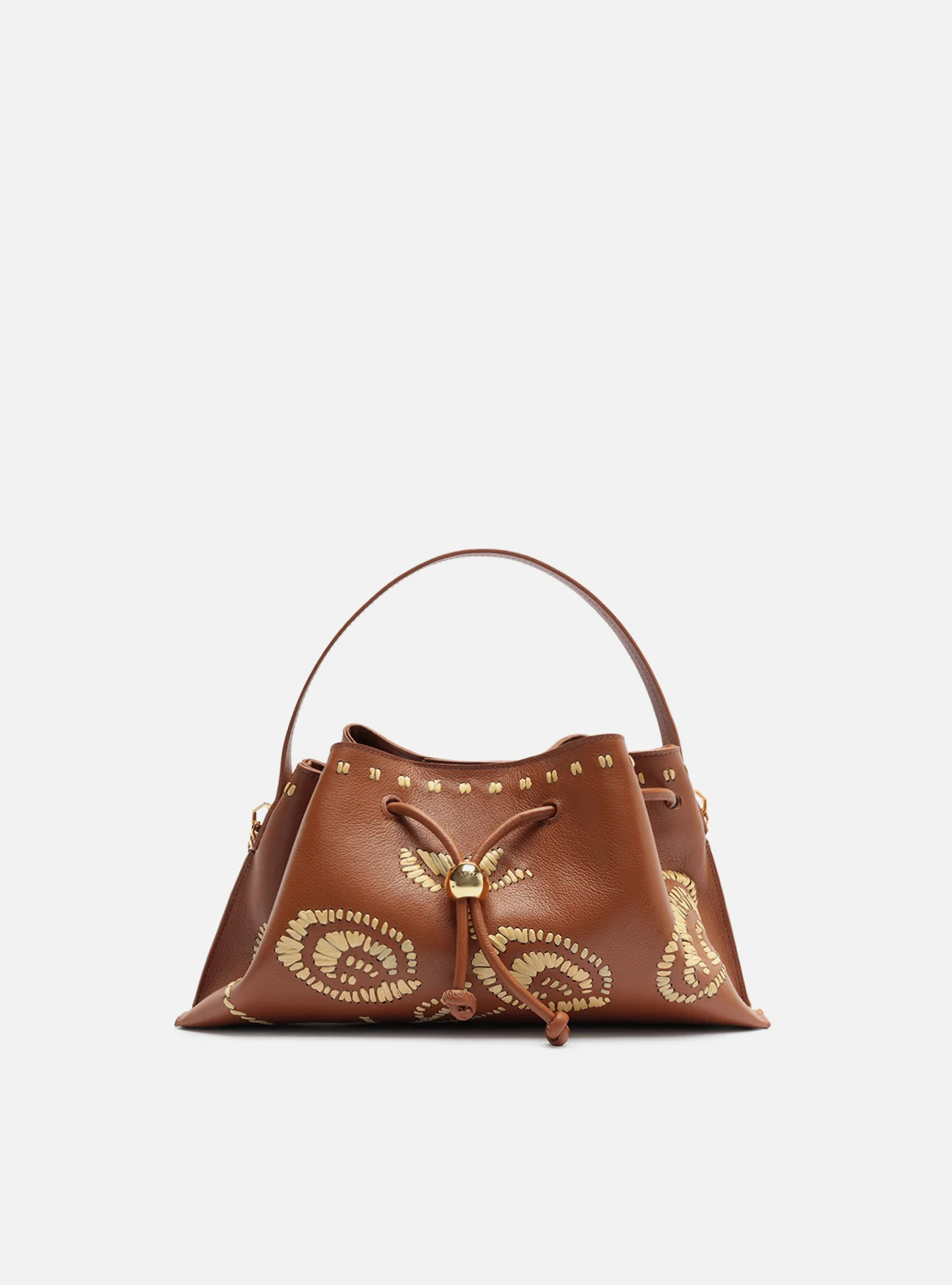 Alba Medium Leather Shoulder Bag | Arezzo US