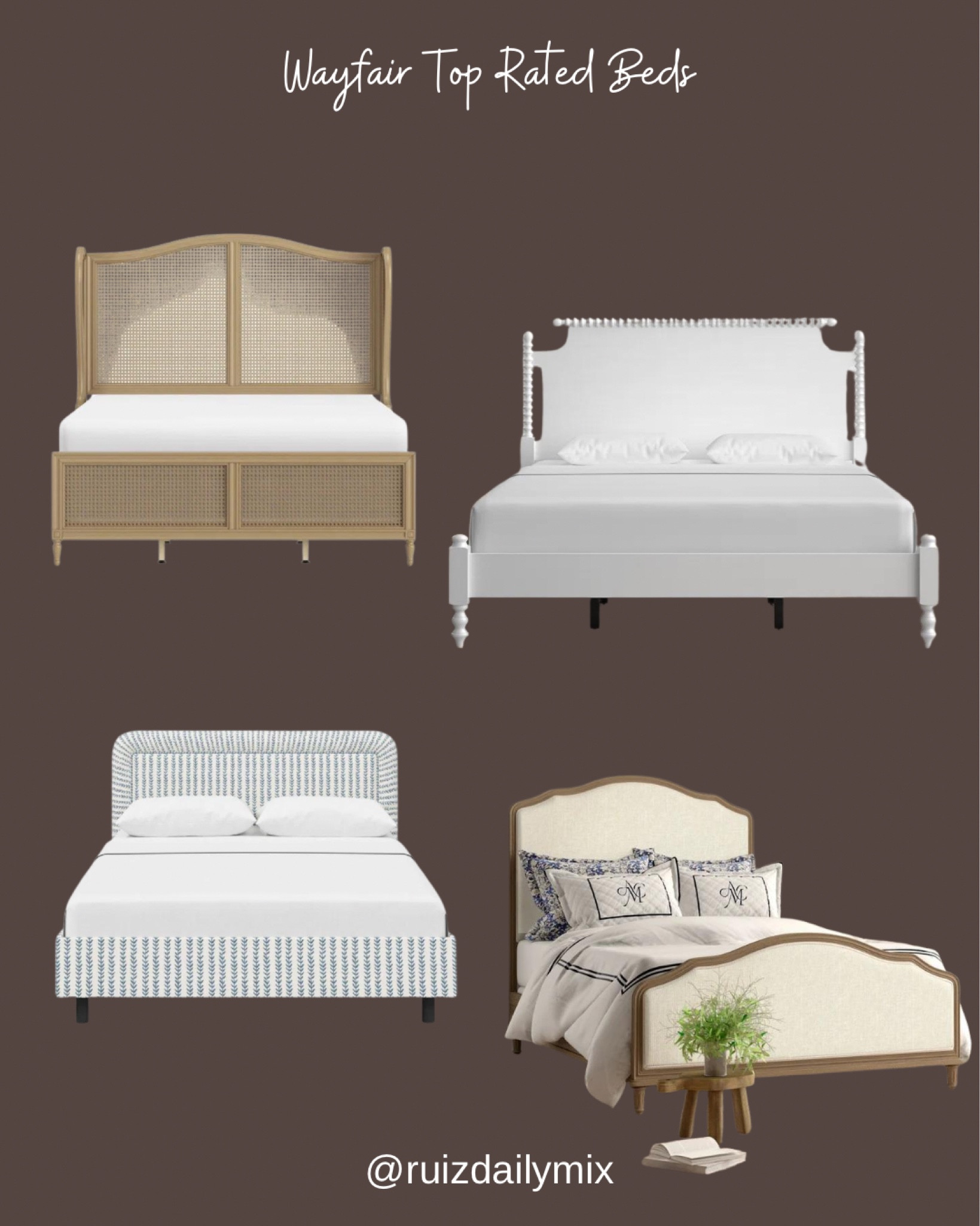 Looking to spruce up your bedroom.. check out these beautiful beds from Wayfair. 

#LTKHome #LTKFamily #LTKSaleAlert