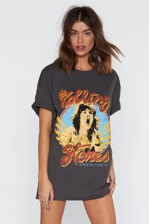 The Rolling Stones T-Shirt Dress | Nasty Gal (US)