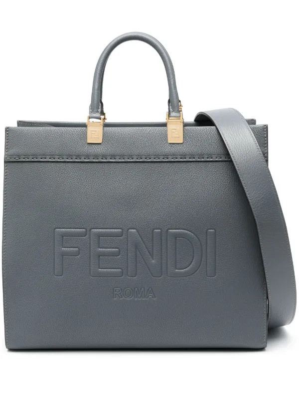 FENDI Medium Sunshine Leather Tote Bag - Farfetch | Farfetch Global