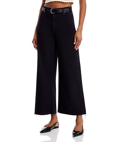 AG Saige Wide Leg Crop Mid Rise Jeans in Glasgow  | Bloomingdale's Women | Bloomingdale's (US)