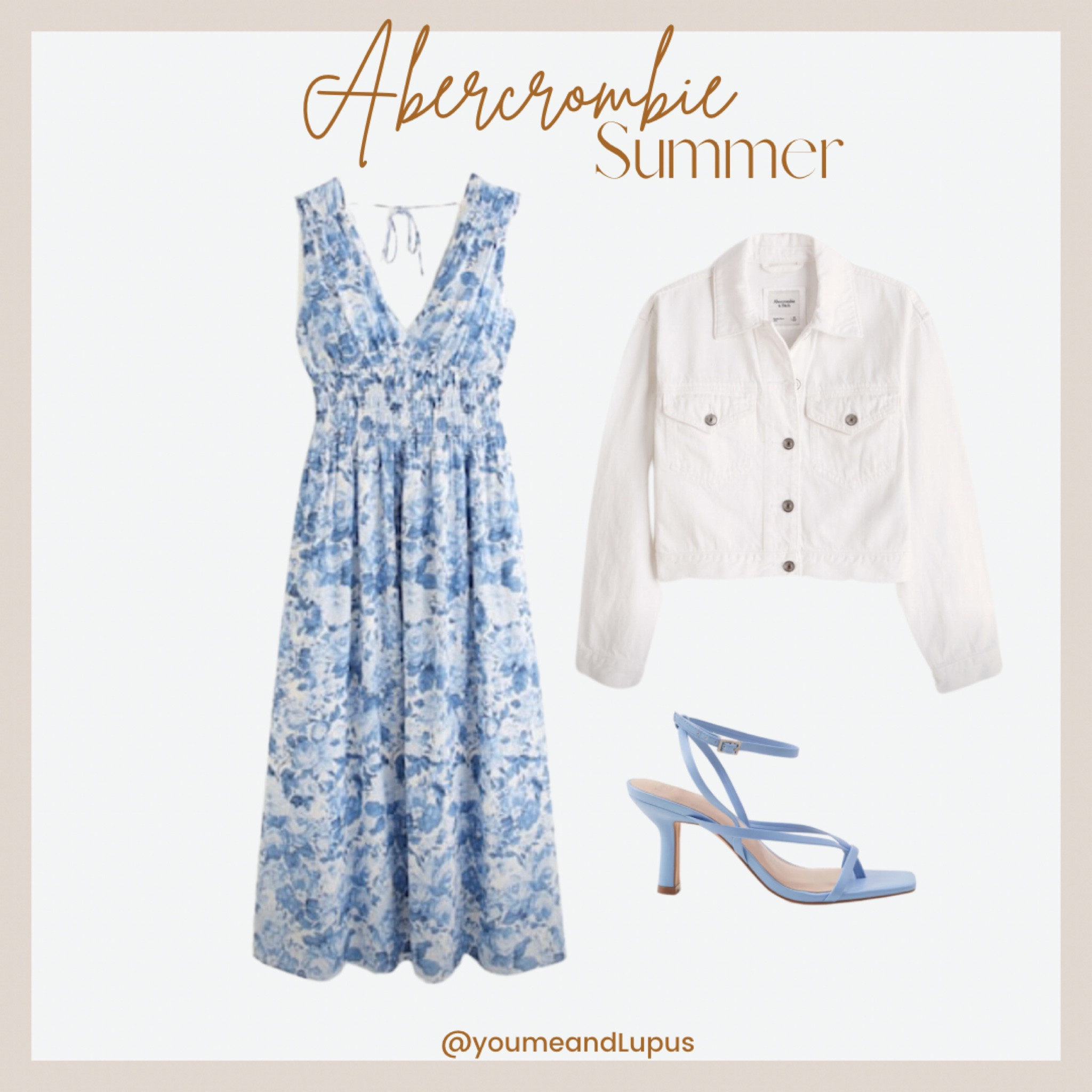 Abercrombie Summer fling & back to school looks. Long Maxi dress, sandals, crop denim jacket, smocked waist dress, summer finds, YoumeandLupus, Abercrombie looks

#LTKFind #LTKSeasonal #LTKBacktoSchool