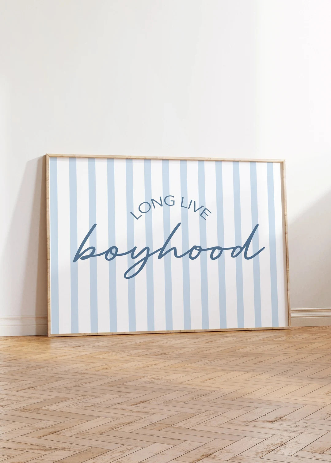 Long Live Boyhood Stripe Print: Boho Boy Nursery Decor (digital Download) - Etsy UK | Etsy (US)
