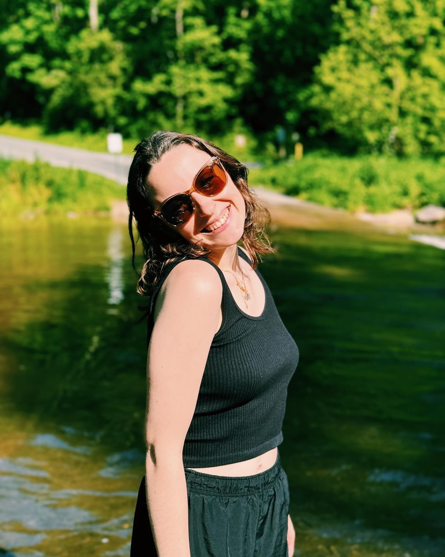 a rare photo of outdoor grace 🌿black hiking outfit for summer 🤩

#LTKActive #LTKootd #LTKselfcare