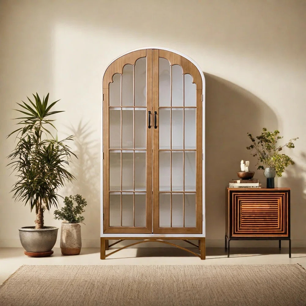 French style light luxury bookcase | Wayfair North America