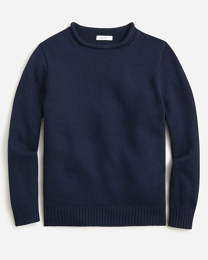 Boys' heritage cotton rollneck sweater | J.Crew US