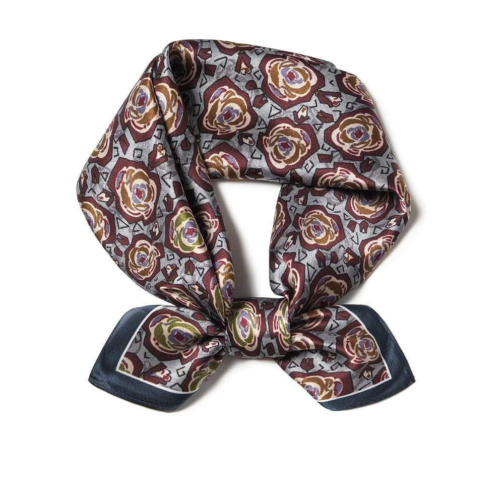 100% Pure Mulberry Silk Square Scarf 25.6" X25.6'' - Head & Neck Scarf for Women, Gift-Packaged | Amazon (US)