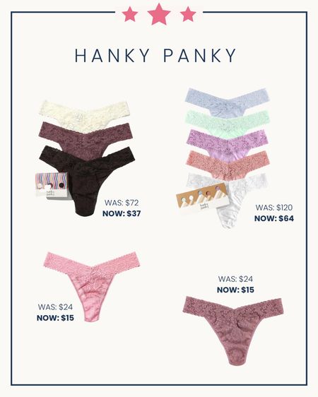 Hanky Panky Memorial Day sale 🙌🏼 my favorite original rise thongs on sale!!

#LTKSaleAlert #LTKFindsUnder50 #LTKSeasonal