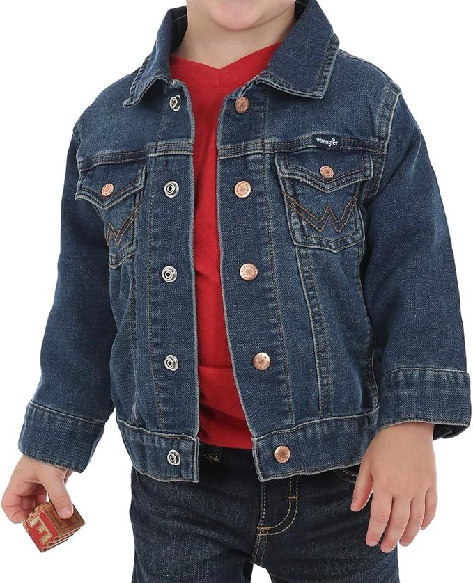 Wrangler Boys' Baby Unlined Denim Jacket | Amazon (US)
