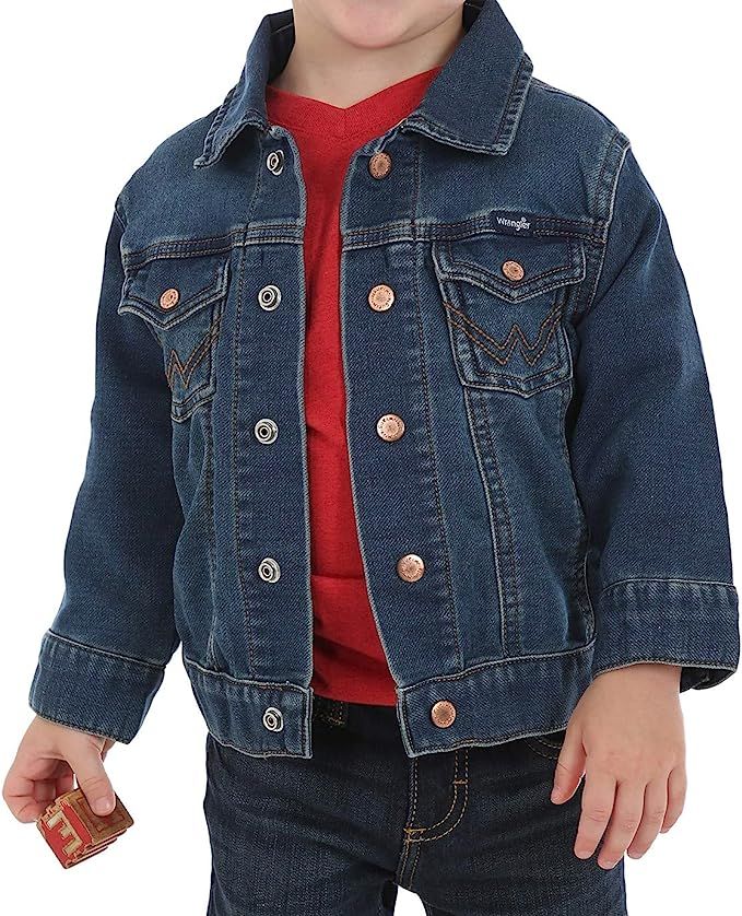 Wrangler Boys' Baby Unlined Denim Jacket | Amazon (US)