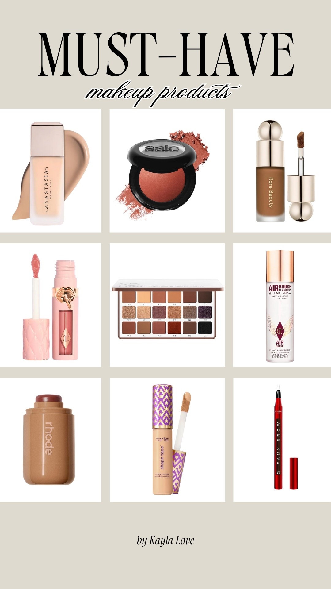 Rounding up my must-have makeup products because these are the ones I use on repeat 😍 Easy staples that always make getting ready feel simpler.

#LTKselfcare #LTKBeauty #LTKmorningroutine