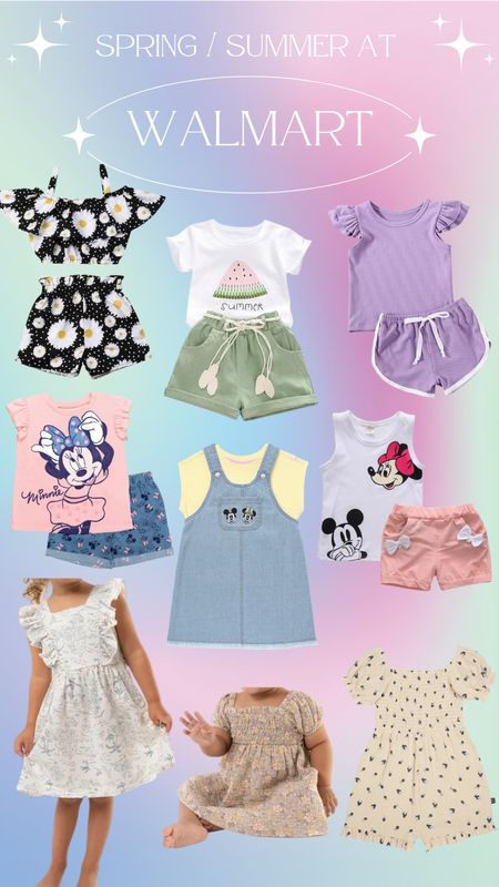 Spring and summer baby girl collection is now available at walmart 🫶🏼 How cute are all of these items, linked them all down below for you guys! happy shopping ✨

#LTKSeasonal #LTKbaby #LTKkids