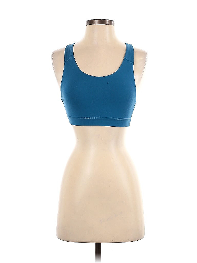 Active by Old Navy Sports Bra: Blue Activewear - Size X-Small | ThredUp