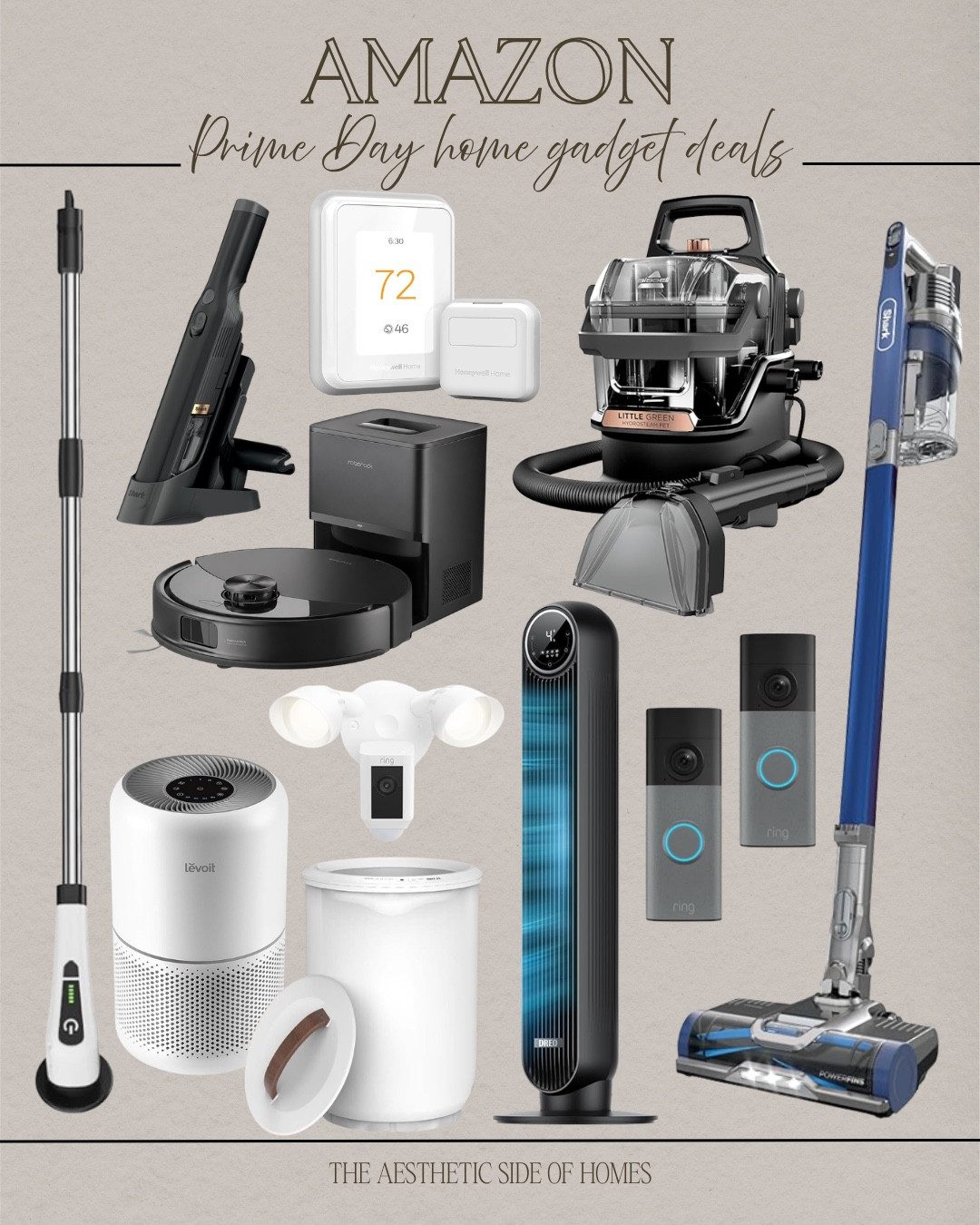 Amazing deals on home gadgets including vacuums, wet vacuums, cameras, towel warmer, electric spin brush, air purifier, and smart thermostat.

Prime days, prime day deals, sale alert, deal alert, home gadgets

#LTKSaleAlert #LTKHome #LTKSeasonal